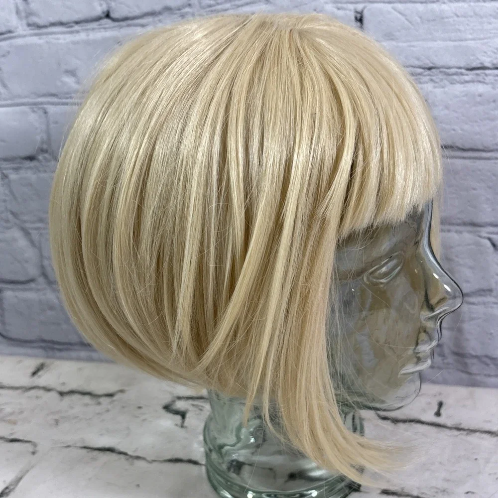 Vintage Women Layered Bob Short Haircut Wig Golden‎ Blond